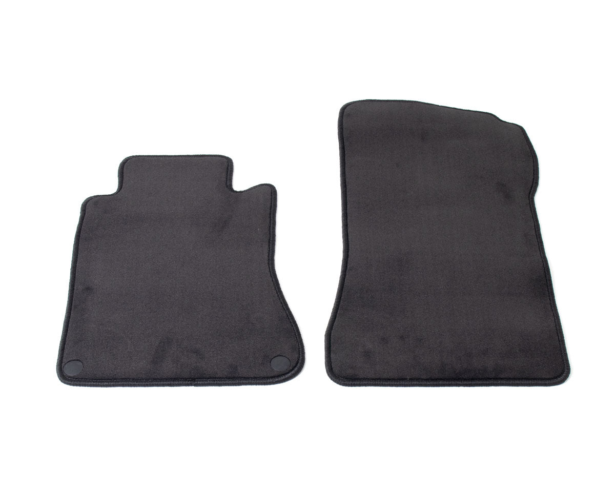 Automatten voor Mercedes C-klasse W203 2000-2007 - Velours - 2-delig - Voorzijde