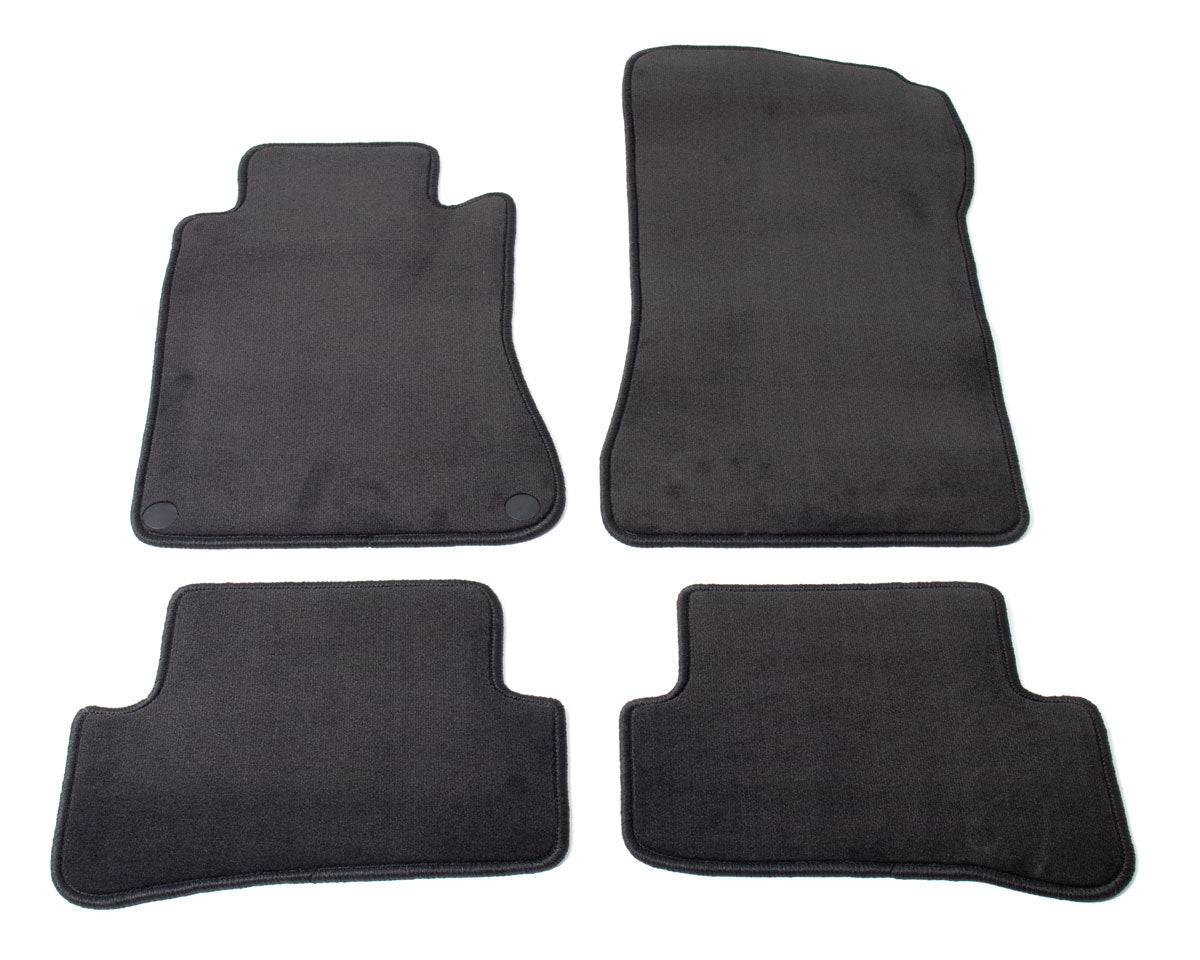 Automatten voor Mercedes C-klasse W203 2000-2007 - Velours - 4-delig - Complete set
