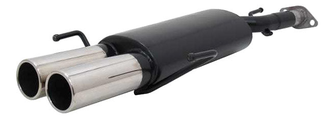 Novus RVS einddemper voor Opel Astra G Hatchback - 2 x 76mm - M-Design