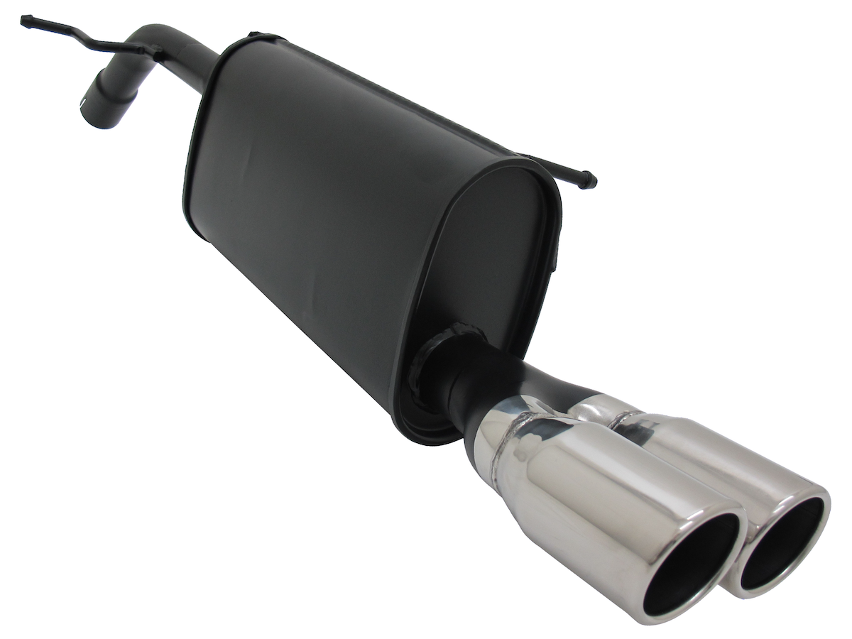 Novus einddemper voor Peugeot 207 2006-2012 - 2x76 mm - SR-Design