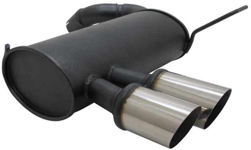 Novus einddemper voor BMW 3-serie E90, E91 (325i / 330i) - 2x76 mm - MS-Design