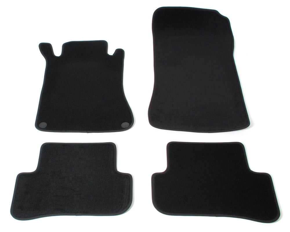 Automatten voor Mercedes C-Klasse W203 (2000-2006) - Velours - 4-delig - Complete set