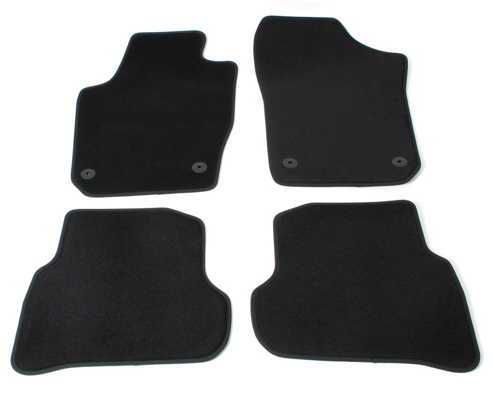 Automatten voor VW Polo 6R, Polo 6C (2009-2017) - Velours - 4-delig - Complete set