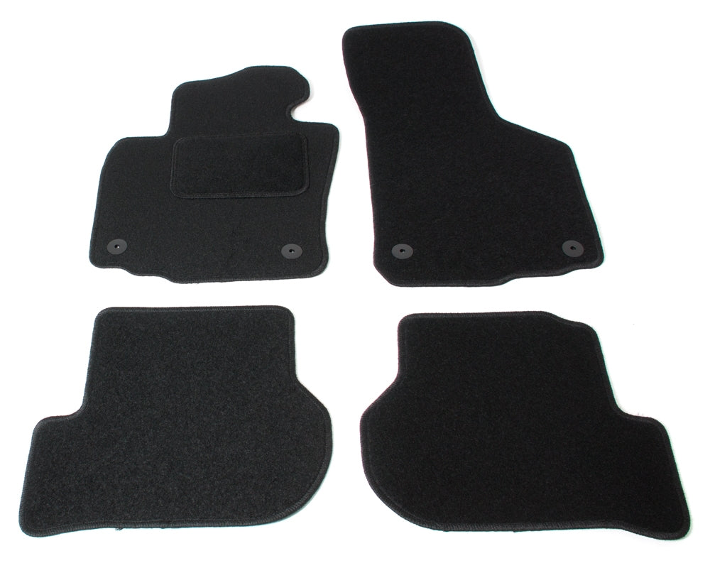 Automatten voor Skoda Octavia 2 (2004-2013) en Skoda Yeti (2009-2017) - Naaldvilt - 4-delig - Complete set