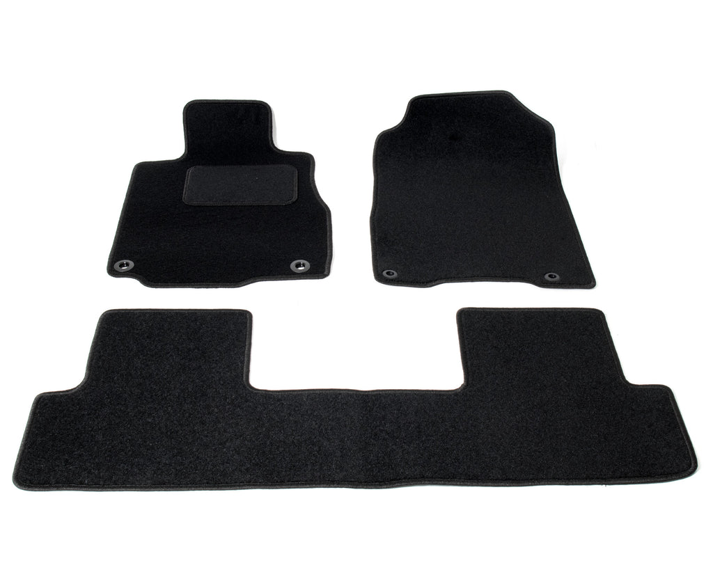 Automatten voor Honda CR-V (2012-2016) - Naaldvilt - 3-delig - Complete set