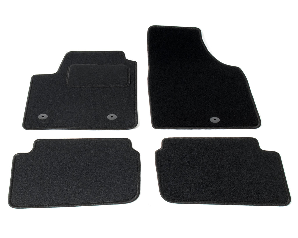 Automatten voor Hyundai i10 (2007-2013) (afstand bevestiging 28,5cm) - Naaldvilt - 4-delig - Complete set