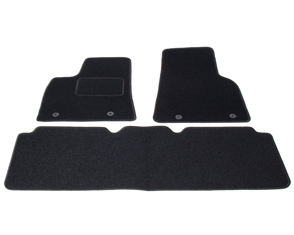 Automatten voor Tesla Model S (vanaf 2012) - Naaldvilt - 4-delig - Complete set
