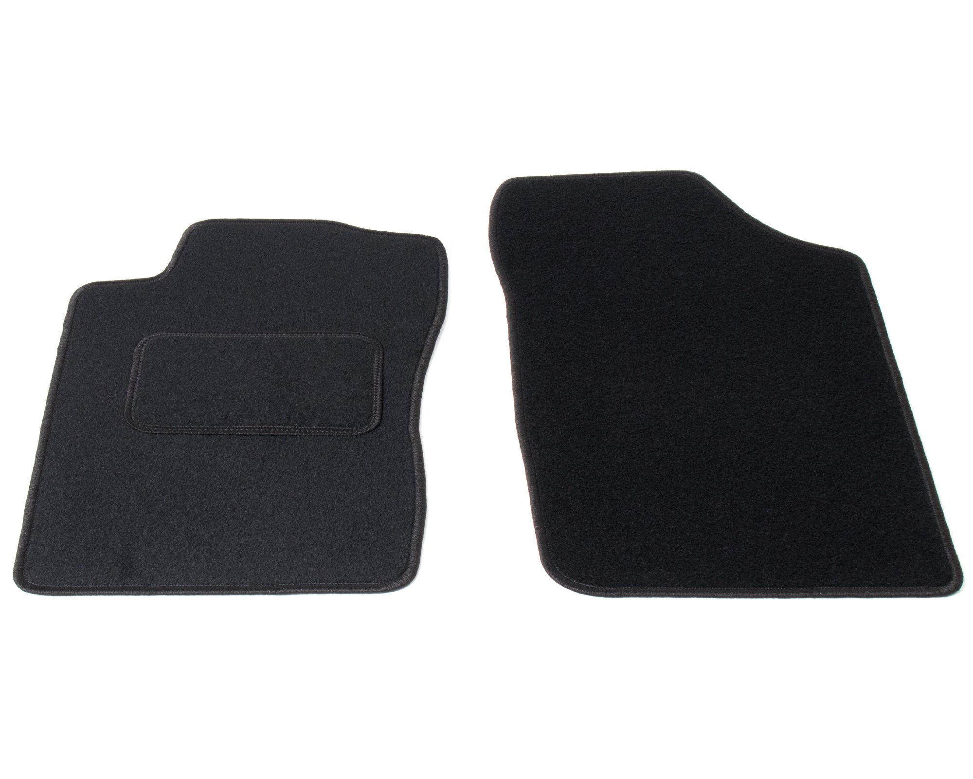 Automatten voor Peugeot 206 (1998-2009) - Naaldvilt - 2-delig - Voorzijde