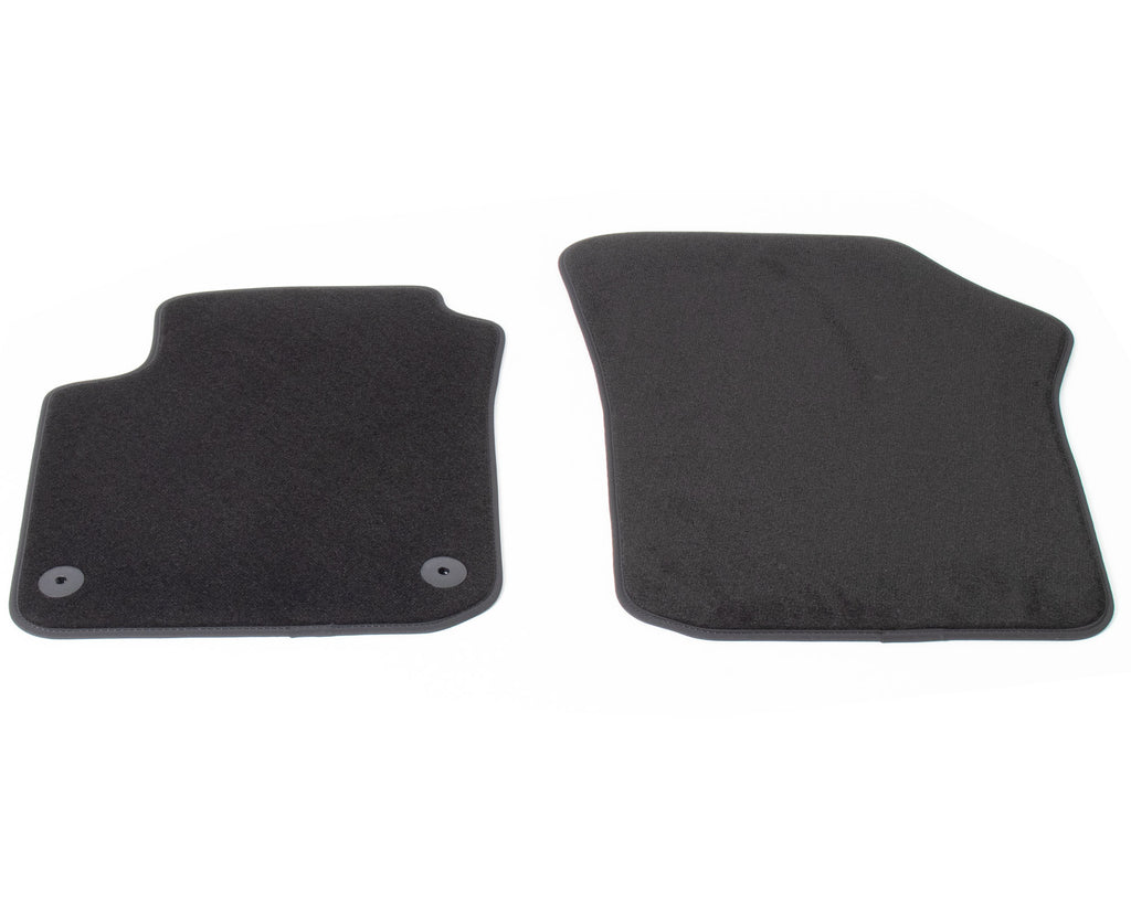 Automatten voor Vw Up, Skoda Citigo, Seat Mii (2011-2023) - Velours - 2-delig - Voorzijde
