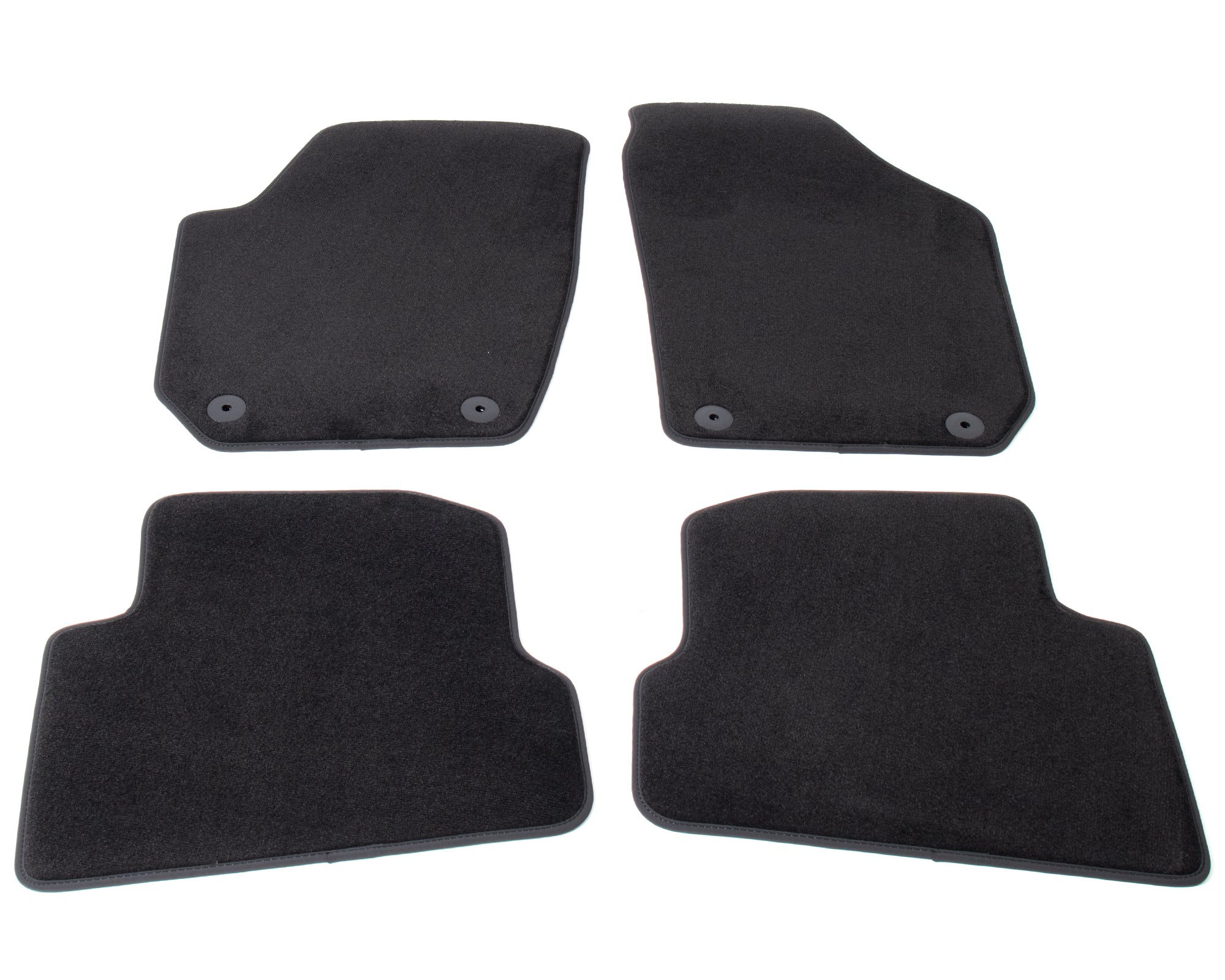 Automatten voor Skoda Fabia 3 (5J) (2007-2014) - Velours - 4-delig - Complete set