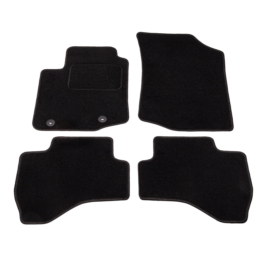 Automatten voor Citroen C1 2e generatie (2014-2022) - Naaldvilt - 4-delig - Complete set