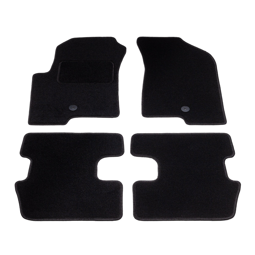 Automatten op maat - zwart stof - Dodge Caliber 2006-2012