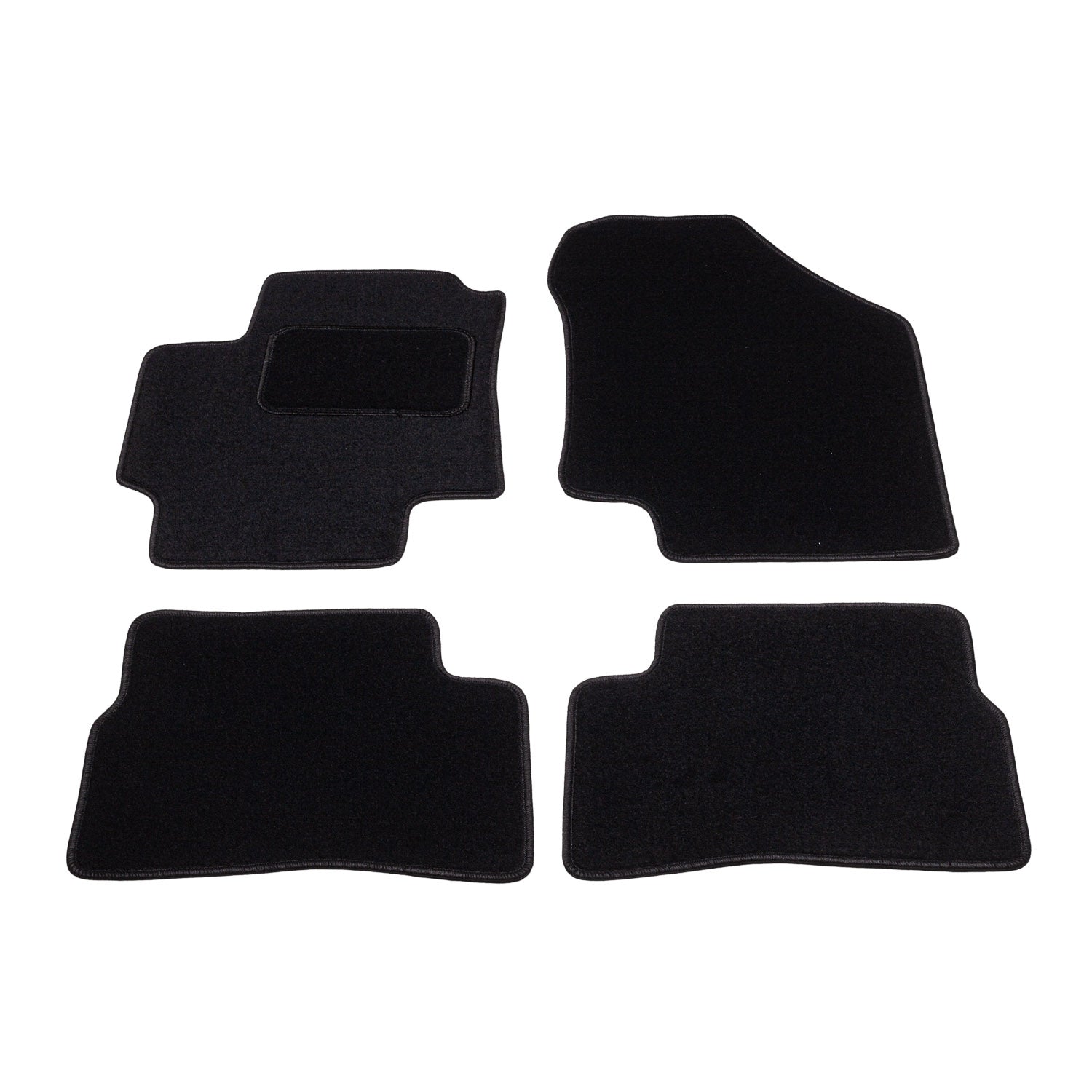 Automatten op maat - zwart stof - Hyundai Accent 3 2005-2010