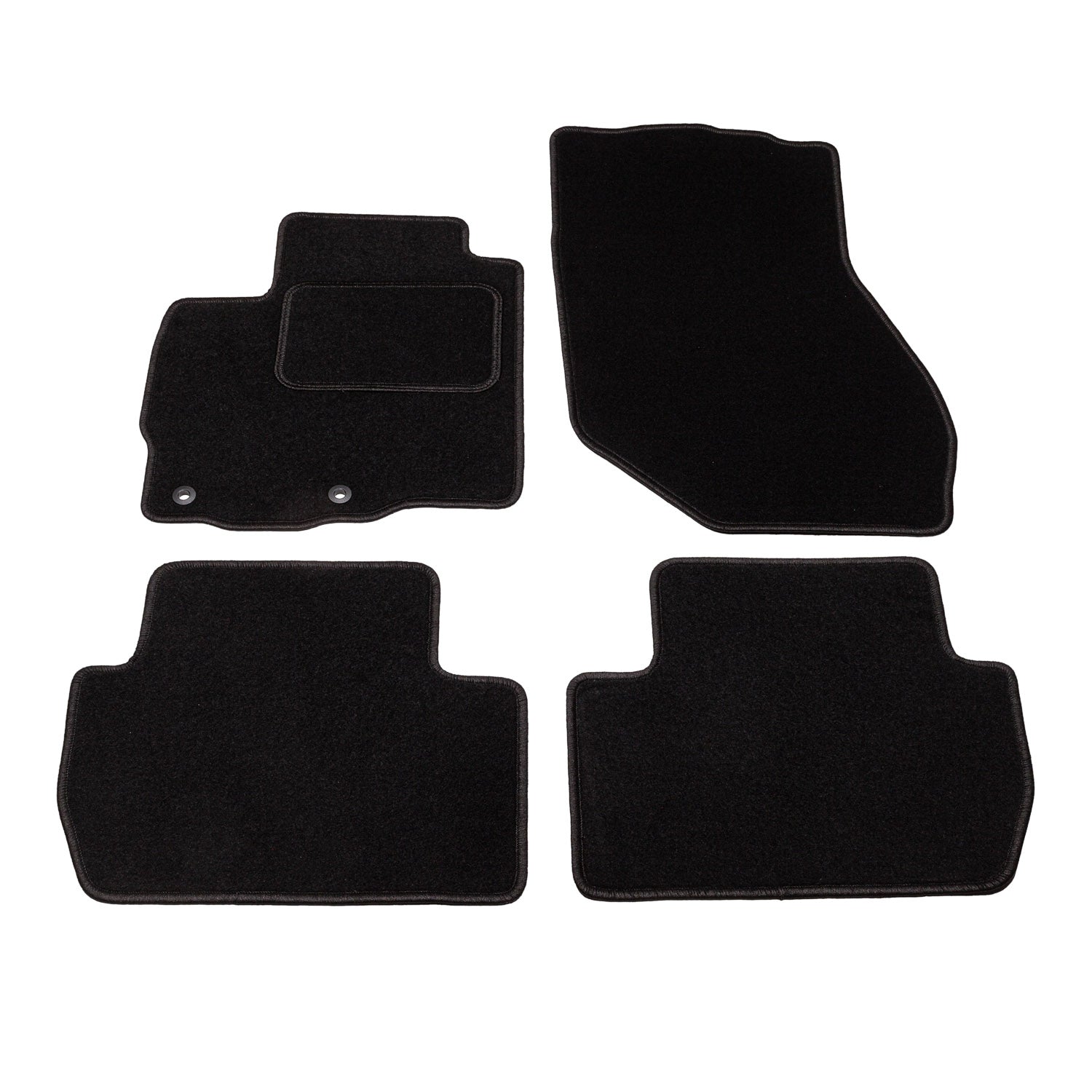 Automatten op maat - zwart stof - Peugeot 4007 2007-2012