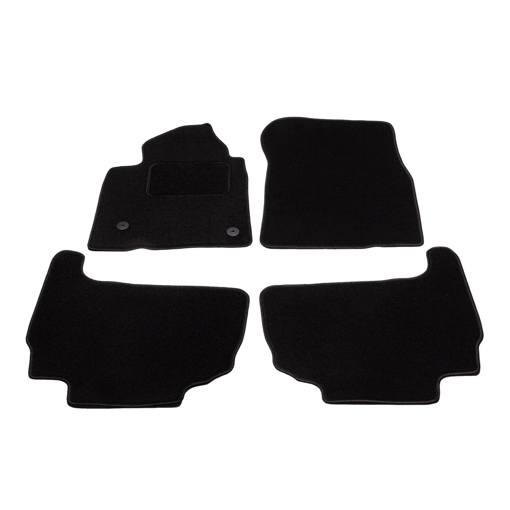 Automatten op maat - zwart stof - Toyota Land-Cruiser KDJ 200 vanaf 2007