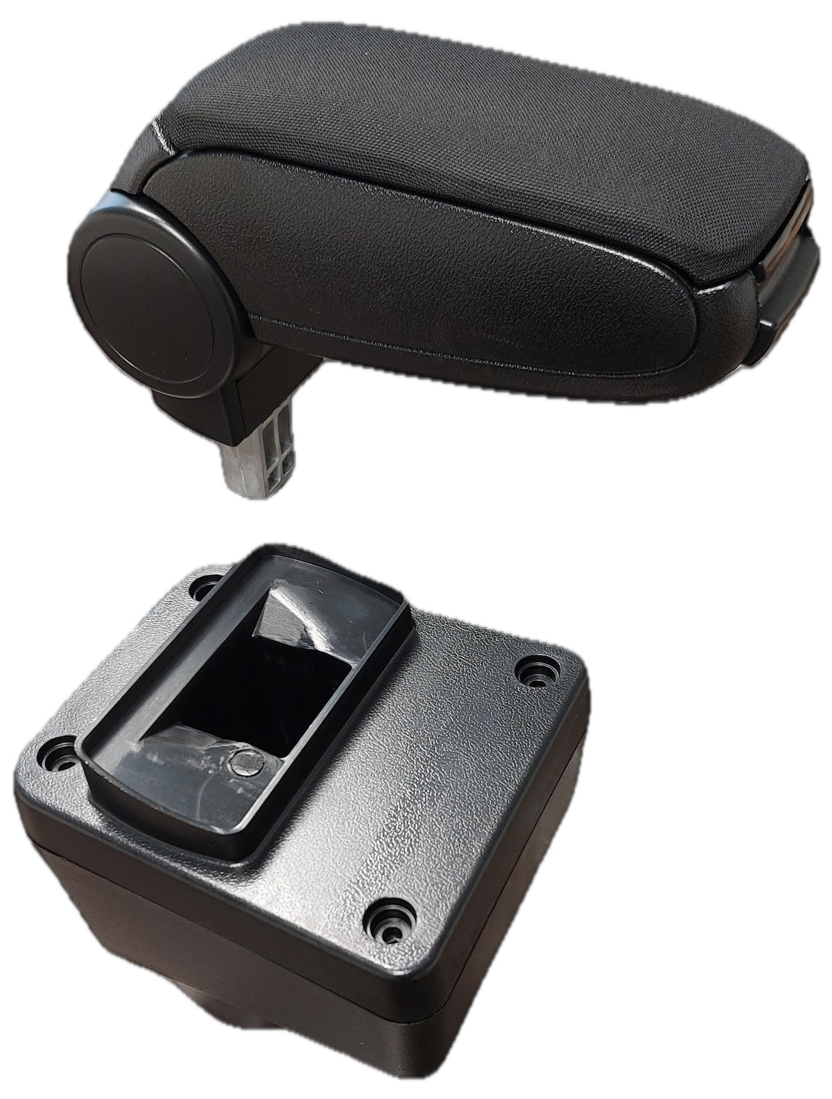 Armsteun voor Peugeot 208 vanaf 2019- (2e generatie) - Stof - Zwart