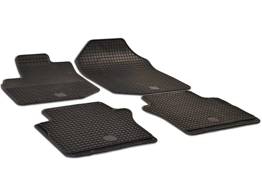 Rubber automatten voor Honda Jazz 2008-2014 - Rubber - 4-delig - Complete set