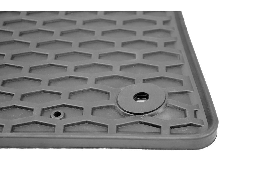 Rubber automatten voor Peugeot Expert / Traveller, Citroen Jumpy/ Space Tourer vanaf 2016 (rond) -  - 1-delig - Alleen voor