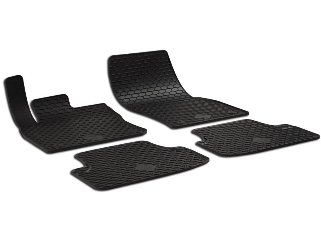 Rubber automatten voor Seat Ateca (vanaf 2016), Skoda Karoq (vanaf 2017), Cupra Ateca (vanaf 2019) - Rubber - 4-delig - Complete set