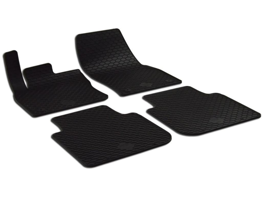 Rubber automatten voor Seat Tarraco, Skoda Kodiaq, VW Tiguan Allspace (vanaf 2017) - Rubber - 4-delig - Complete set