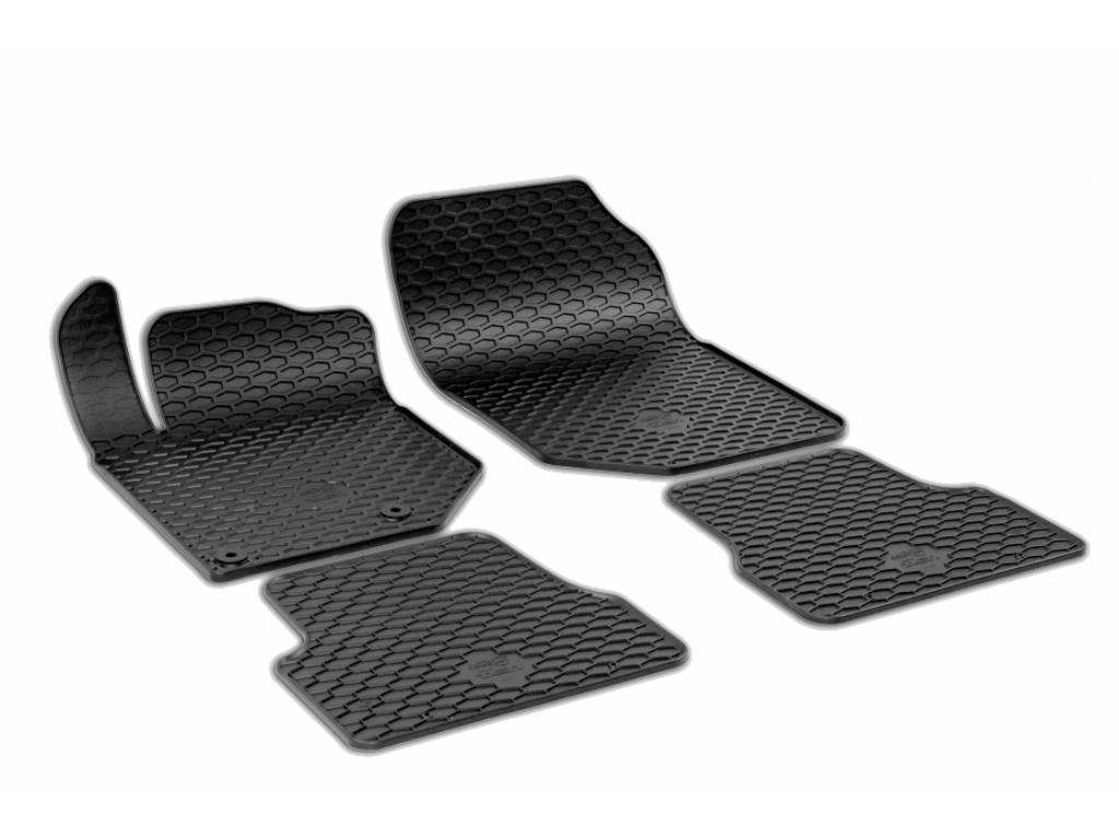 Automatten voor Citroen DS3 Crossback (vanaf 2018), Opel Corsa F, Peugeot 208 (vanaf 2019) en Opel Mokka (vanaf 2021) - 4-delig - Rubber