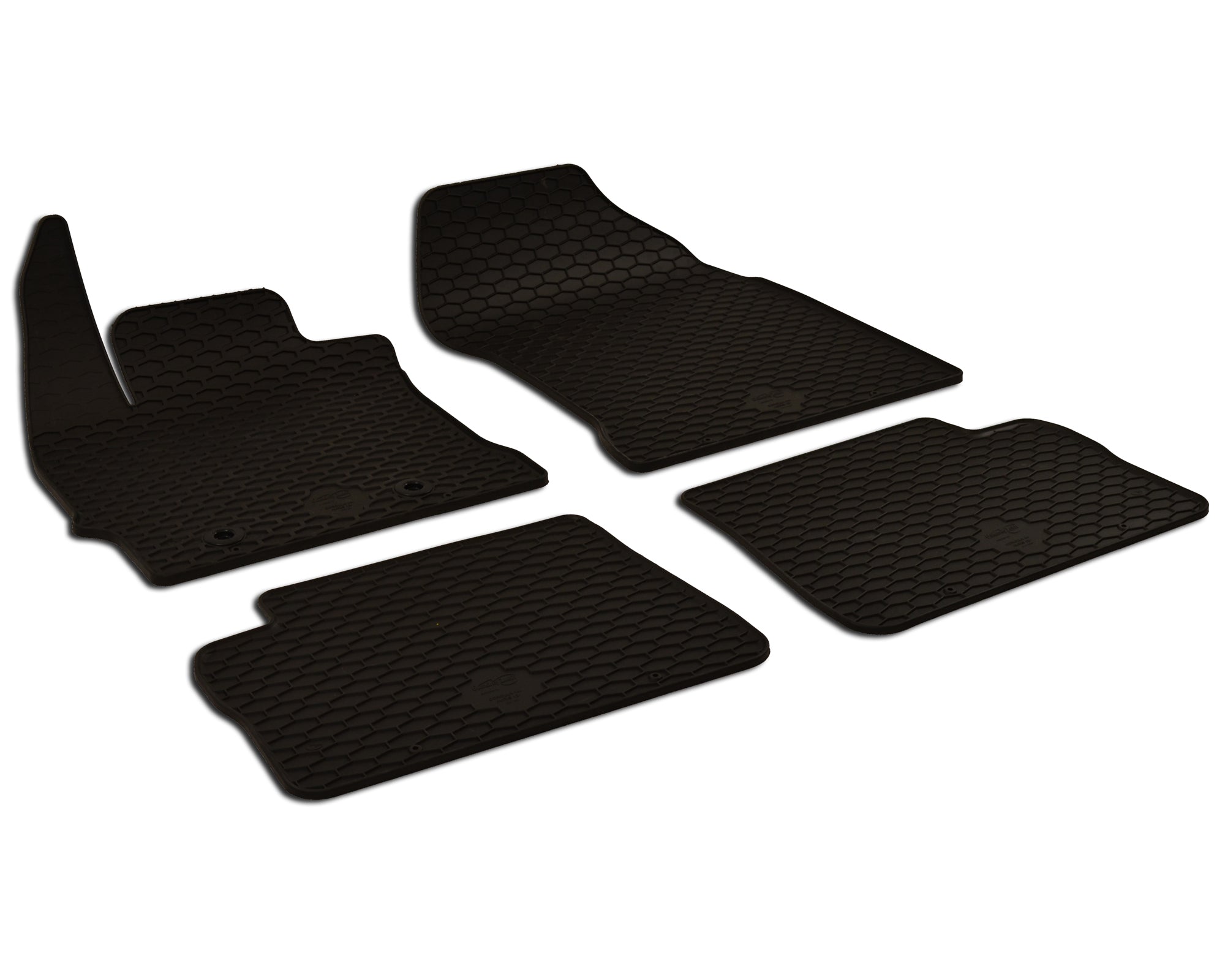 Rubber automatten voor Toyota Auris 2013-2018 - Rubber - 4-delig - Complete set