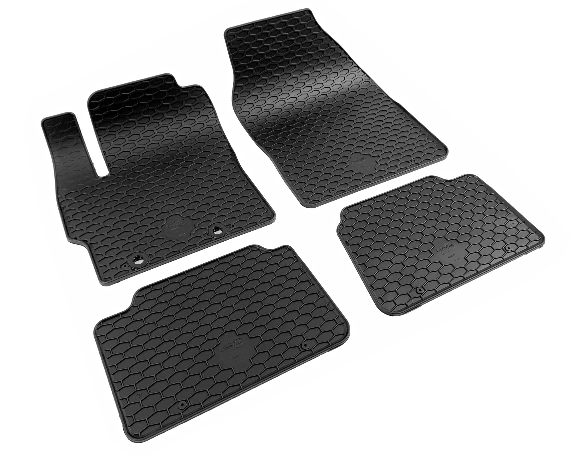 Rubber automatten voor Toyota Yaris vanaf 2020 (ook hybrid) - Rubber - 4-delig - Complete set