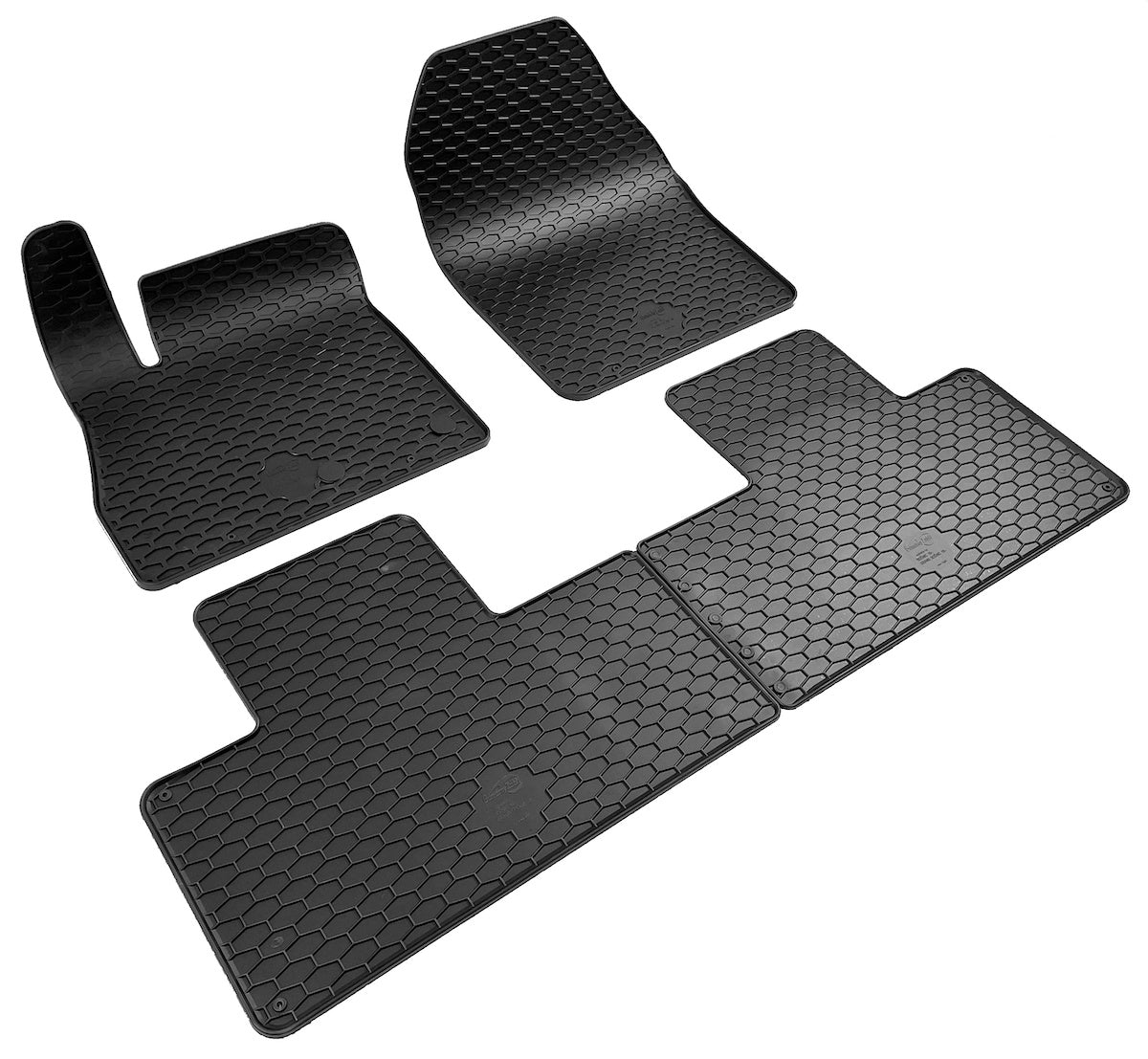Automatten voor Renault Scenic en Grand Scenic (vanaf 2016) - 4-delig - Rubber