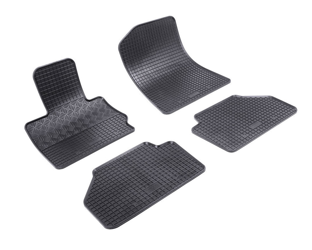 Rubber automatten voor BMW X3 (F25) (2010-2017), BMW X4 (F26) (2014-2018) - Rubber - 4-delig - Complete set