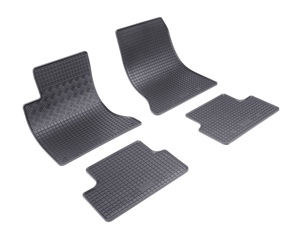 Automatten voor Mercedes A-Klasse W176, B-Klasse W246, CLA-Klasse C177, GLA-Klasse X156 (vanaf 2011) - 4-delig - Rubber