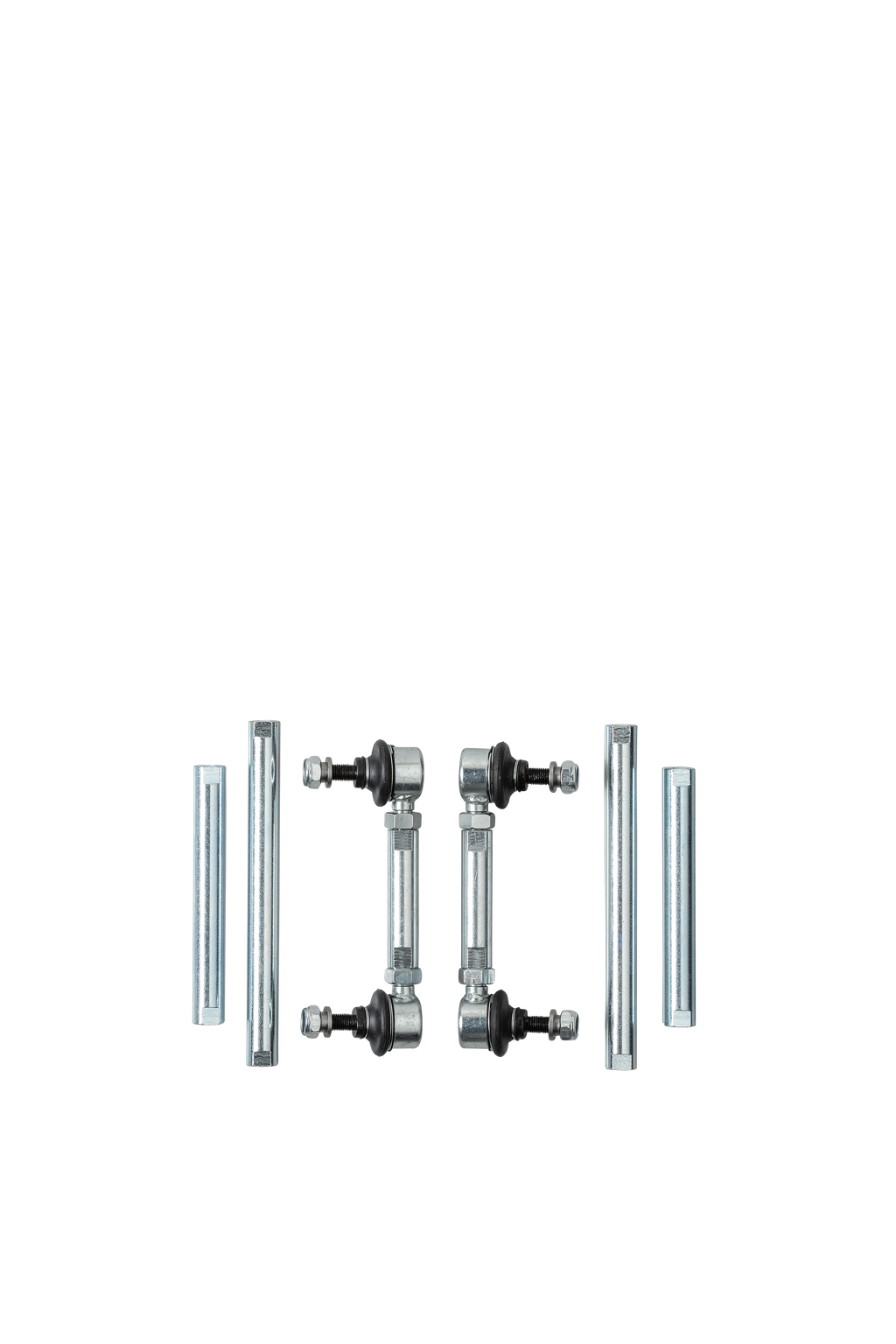 Triple-S schroefset voor VW Caddy 3 en 4 (2004-2020) met koppelstangen en toplagers