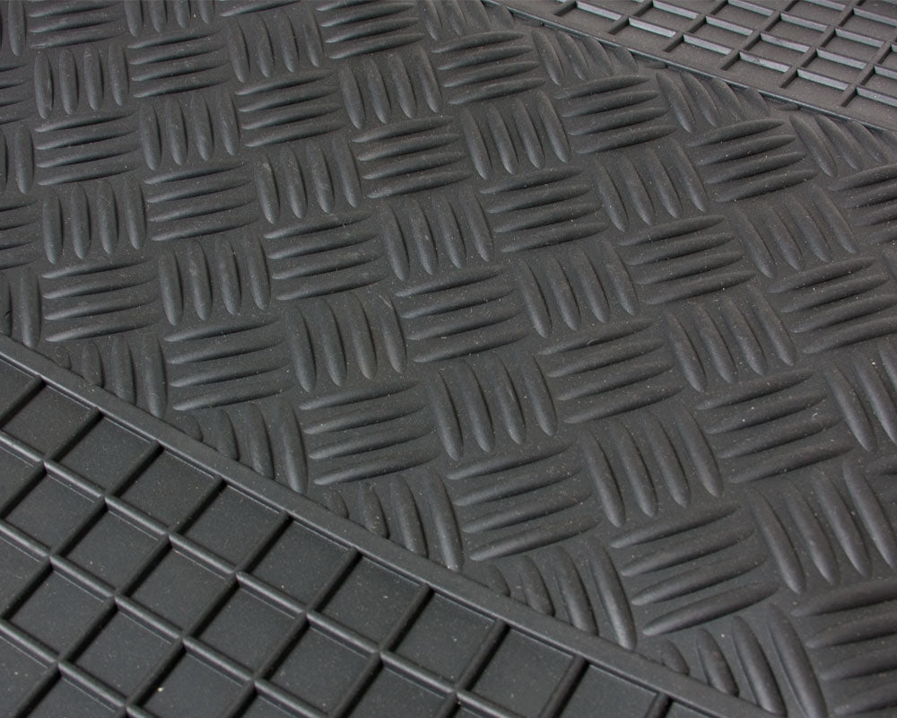 Rubber automatten voor Citroën C1, Peugeot 107, Toyota Aygo (2005-2014) - Rubber - 4-delig - Complete set