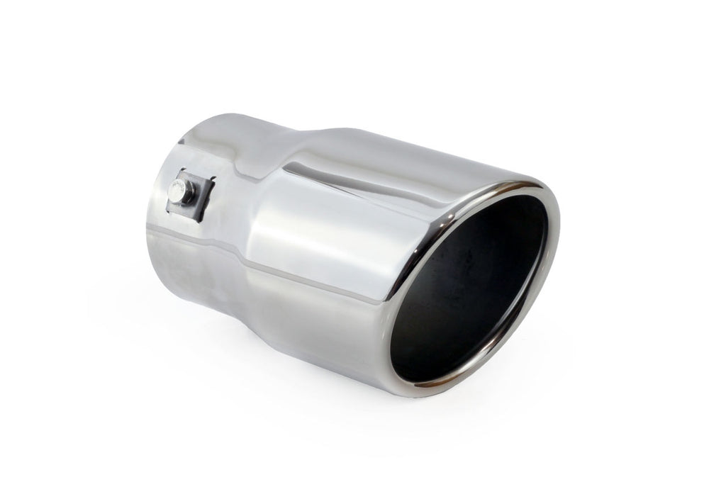 90mm RVS uitlaat sierstuk 1x70mm - MT 007