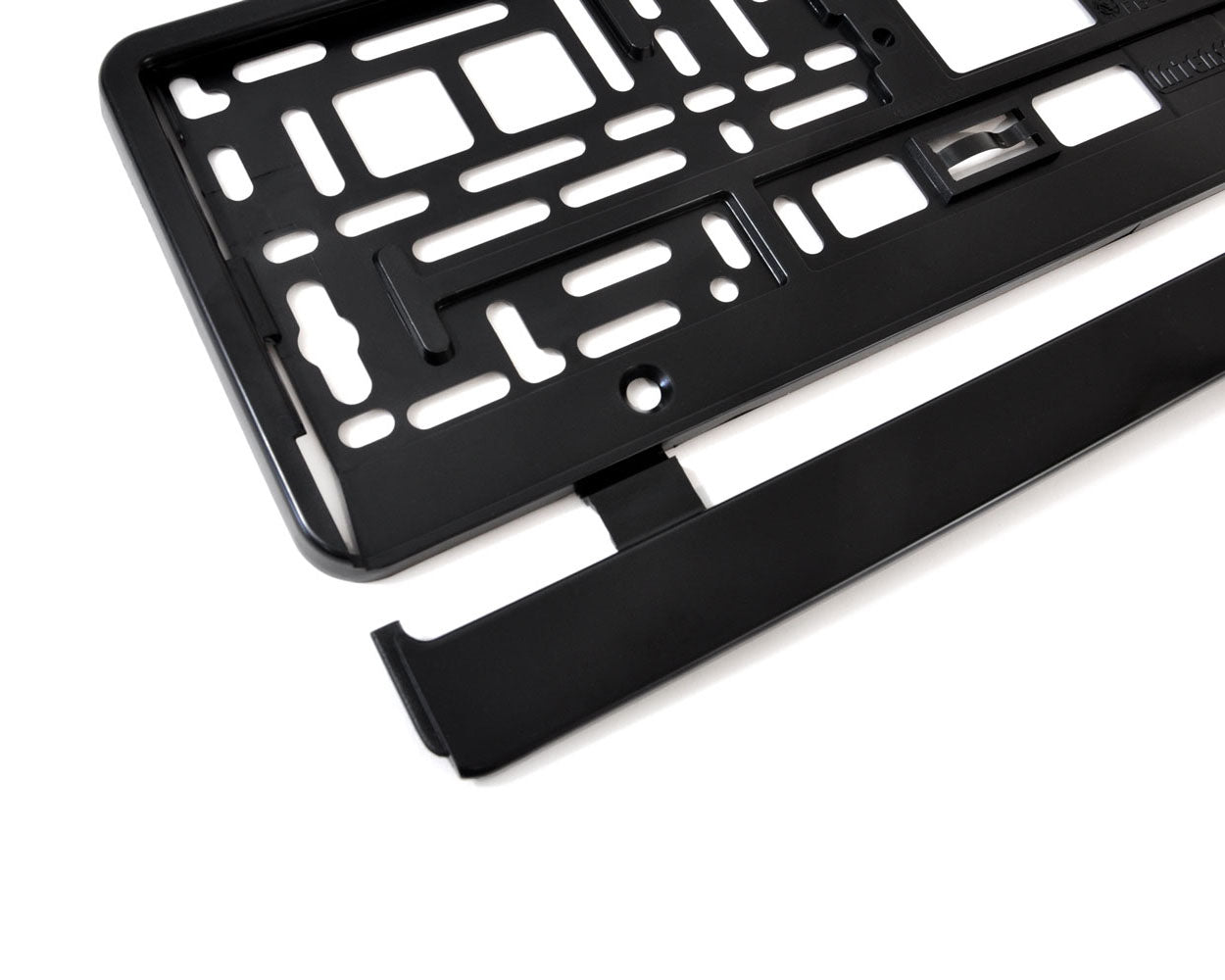 Kentekenplaathouder - Zwarte uitvoering - Per Stuk