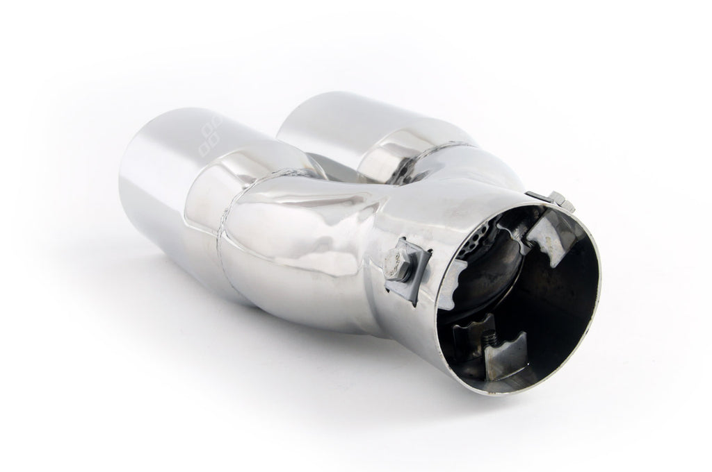 Universeel RVS sierstuk 2x63mm- MT 004