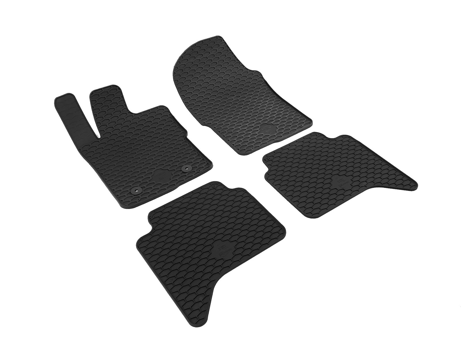 Rubber automatten voor Ford RANGER (T6) (2023-heden) - Rubber - 4-delig - Complete set