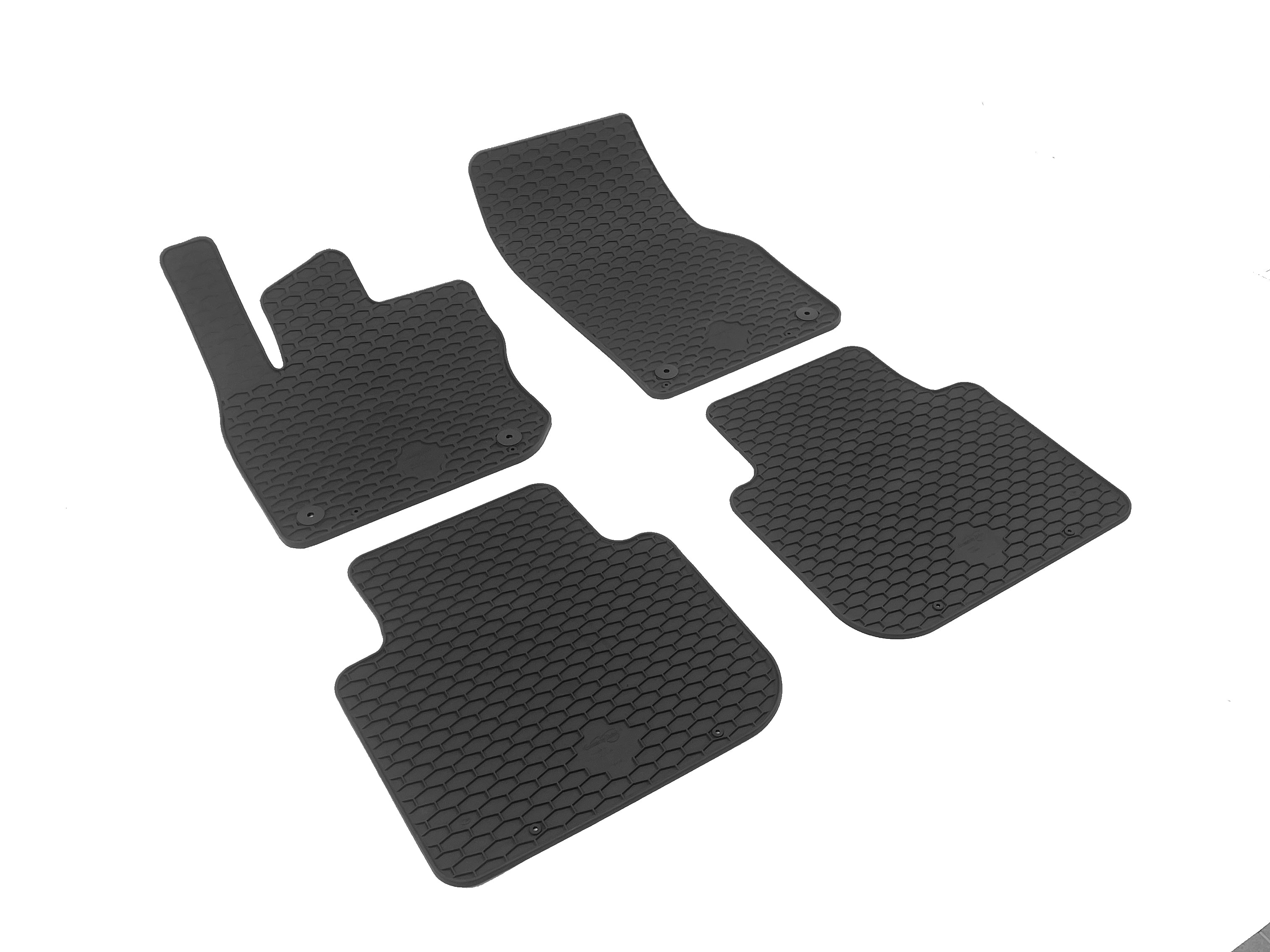Rubber automatten voor Skoda KODIAQ 2 en VW TAYRON (2024-heden), benzine en diesel - Rubber - 4-delig - Complete set
