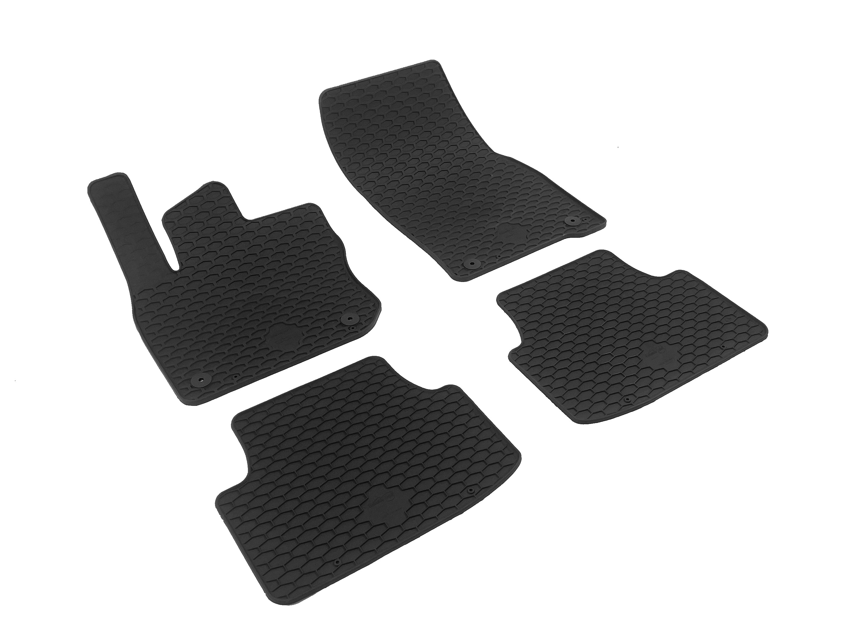 Rubber automatten voor VW Tiguan 3 (2024-heden), MHEV/PHEV - Rubber - 4-delig - Complete set