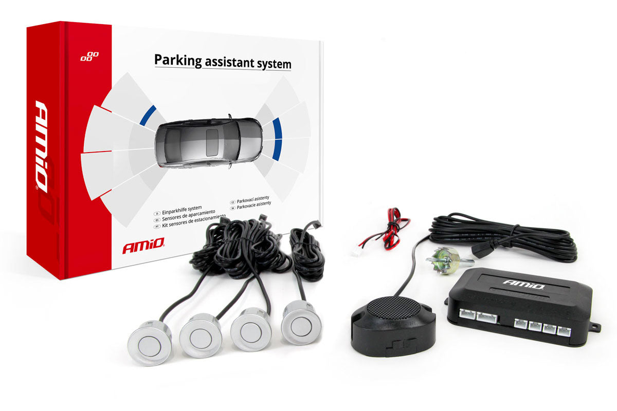 Parkeersensoren met geluid - Zilver