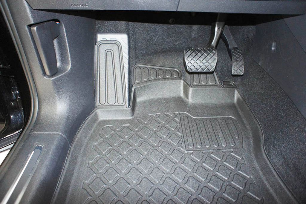 3D Automatten voor Skoda Kodiaq, Volkswagen Tiguan Allspace, Volkswagen Tarraco (vanaf 2017-) - TPE-Rubber - 4-delig