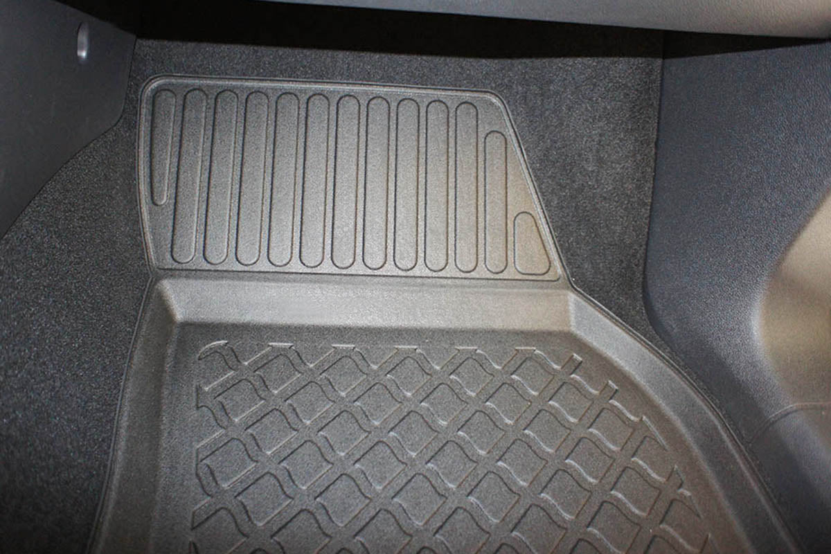 3D Automatten voor Skoda Kodiaq, Volkswagen Tiguan Allspace, Volkswagen Tarraco (vanaf 2017-) - TPE-Rubber - 4-delig