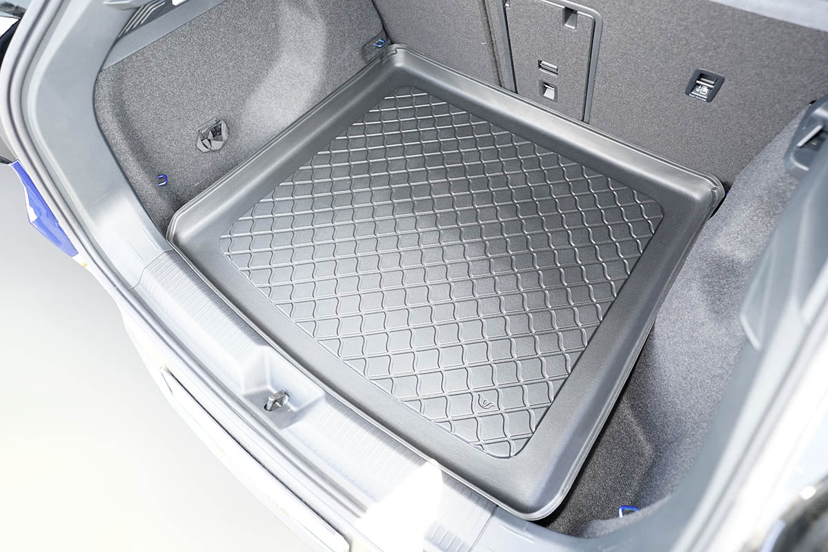 Guardliner kofferbakmat voor Volkswagen ID.4 en ID.5, Cupra Tavascan (vanaf 2020-), hoge laadvloer - TPE-Rubber