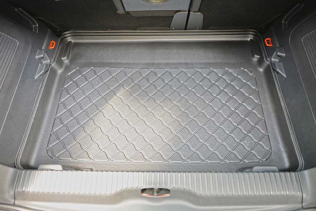 Guardliner kofferbakmat voor Citroen C3 Aircross (A88) (2017-2024), lage laadvloer en met verschuifbare achterstoelen - TPE-Rubber