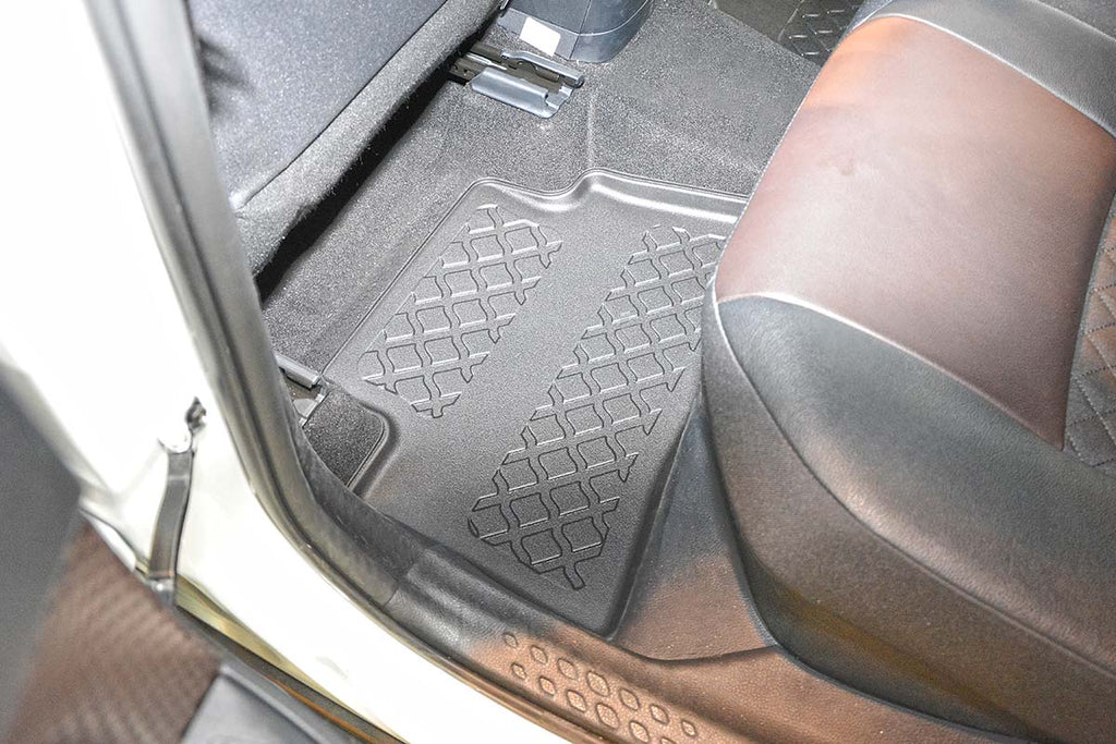 3D Automatten voor Toyota C-HR (2017-2024) en Toyota C-HR (vanaf 2024-) - TPE-Rubber - 4-delig