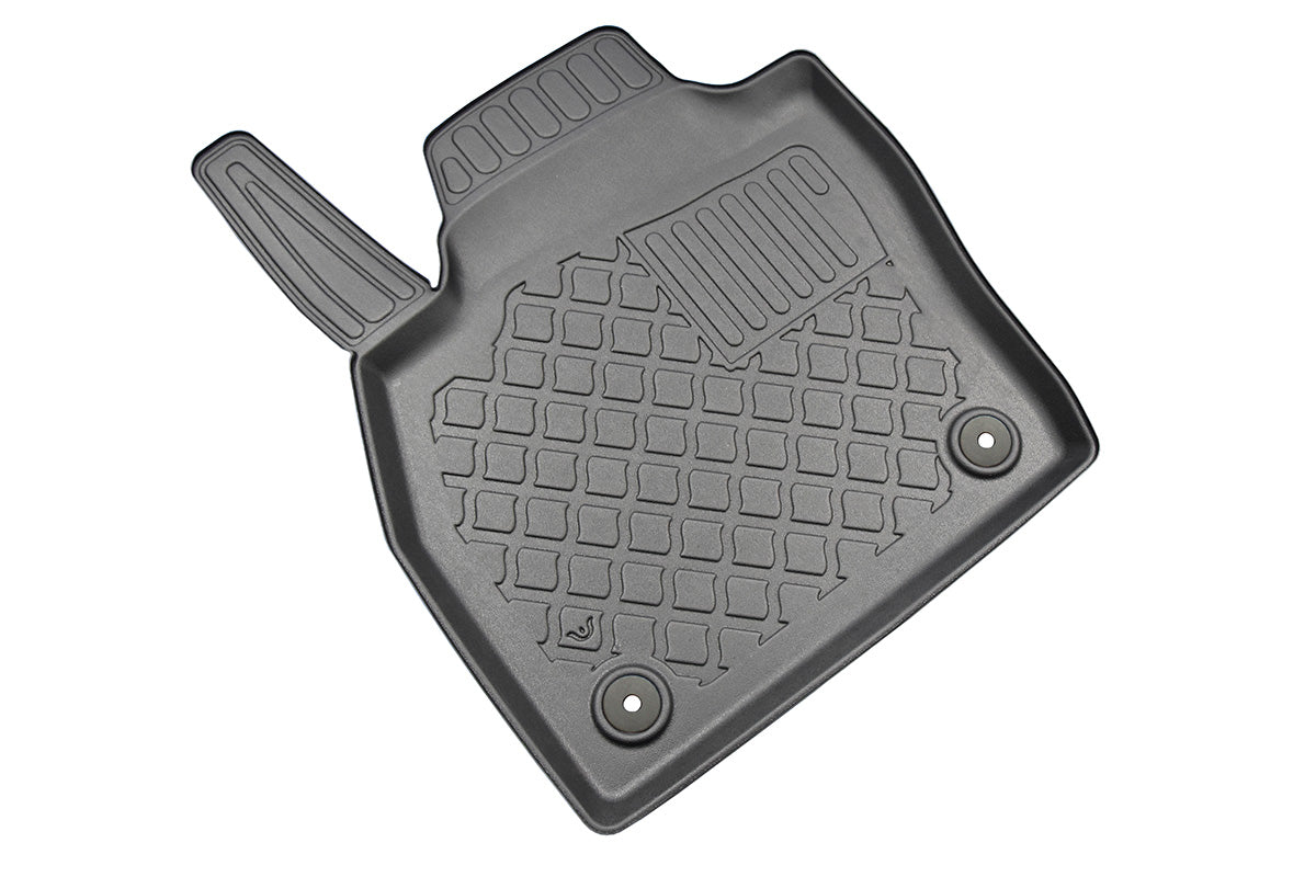3D Automatten voor Audi A1, Seat Ibiza 6F, Arona, Skoda Fabia 4, Volkswagen Taigo en Polo 2G (vanaf 2017-) - TPE-Rubber - 4-delig