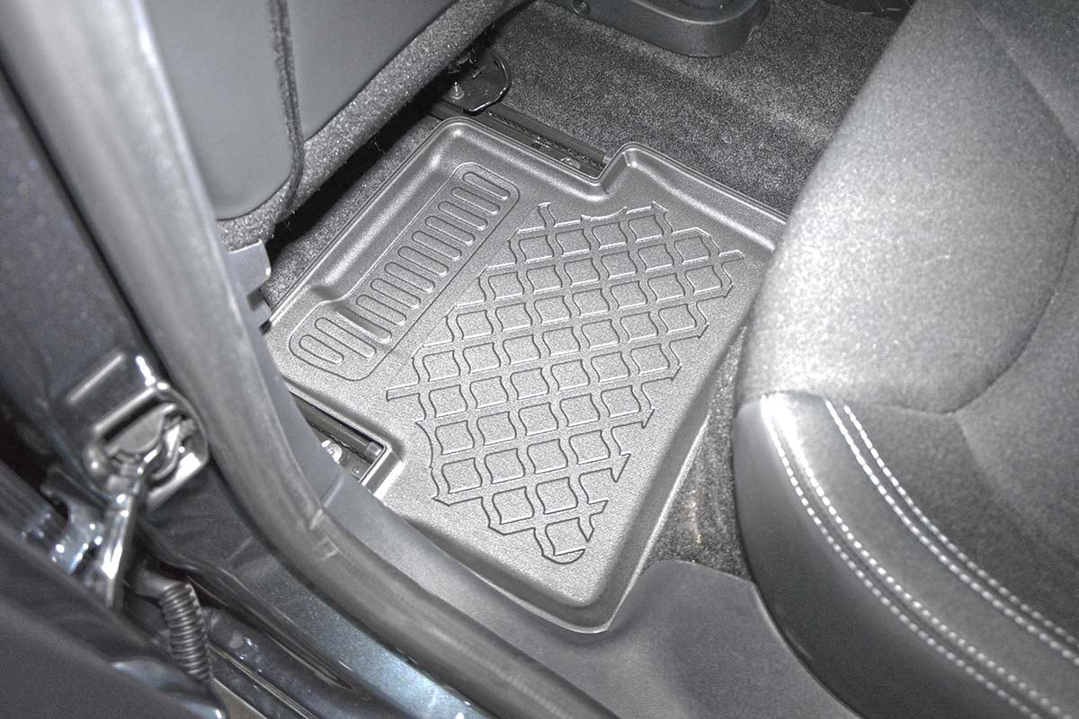 3D Automatten voor Renault Clio 4 (X98) (vanaf 2012-) - TPE-Rubber - 4-delig