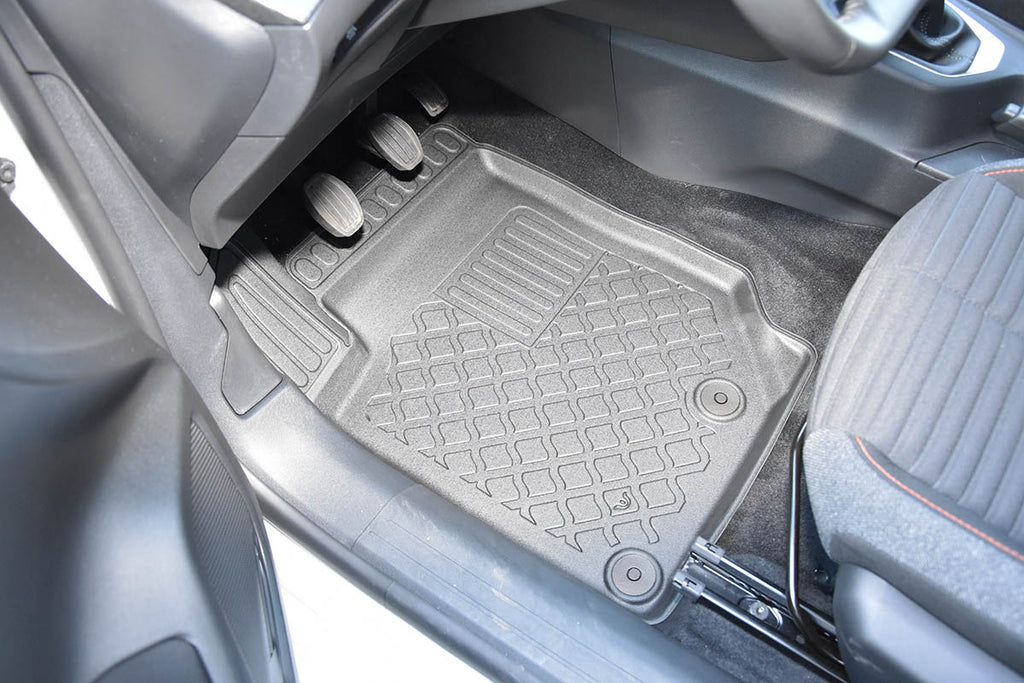 3D Automatten voor Opel Corsa F, Opel Mokka B en Peugeot 208 (P21) (vanaf 2019-) - TPE-Rubber - 4-delig