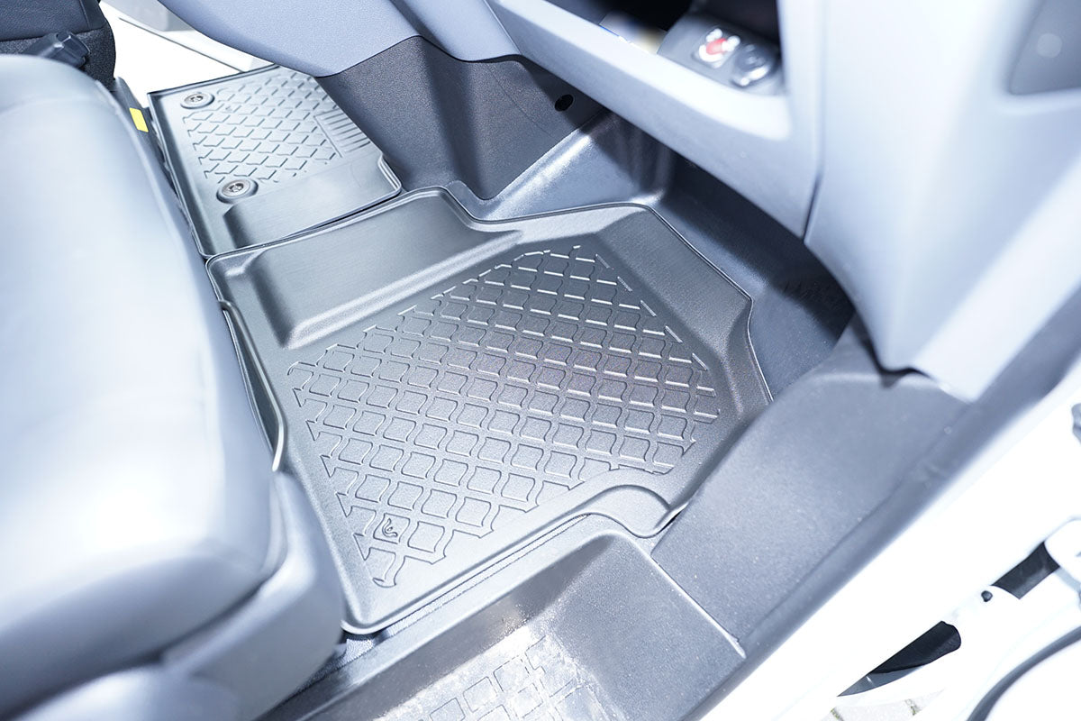 3D Automatten voor Citroen Jumpy, e-Jumpy, Opel Vivaro C, Peugeot Expert, e-Expert, Fiat Scudo, e-Scudo, Toyota ProAce (vanaf 2016-) - TPE-Rubber - 2-delig