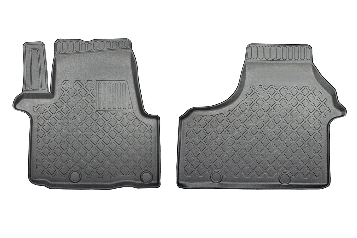 3D Automatten voor Opel Vivaro B, Renault Trafic (X82) en Fiat Talento 3 (vanaf 2014-) - TPE-Rubber - 2-delig