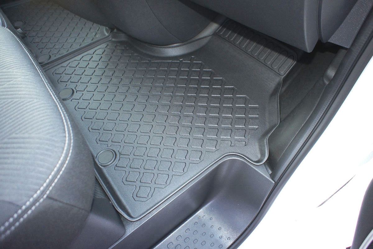 3D Automatten voor Opel Vivaro B, Renault Trafic (X82) en Fiat Talento 3 (vanaf 2014-) - TPE-Rubber - 2-delig